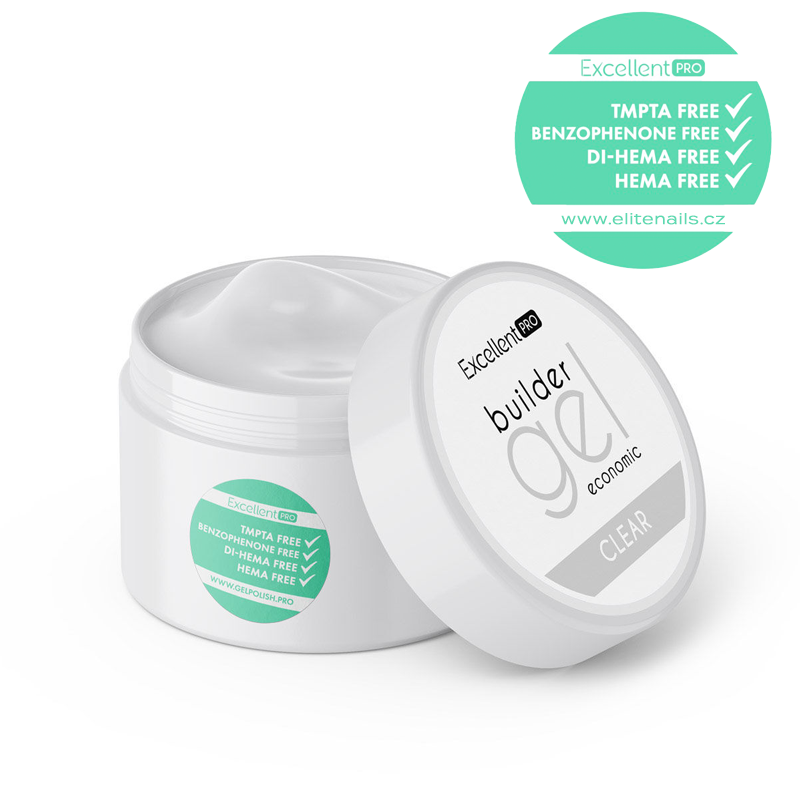 UV/LED stavební gel Economic Clear 5ml