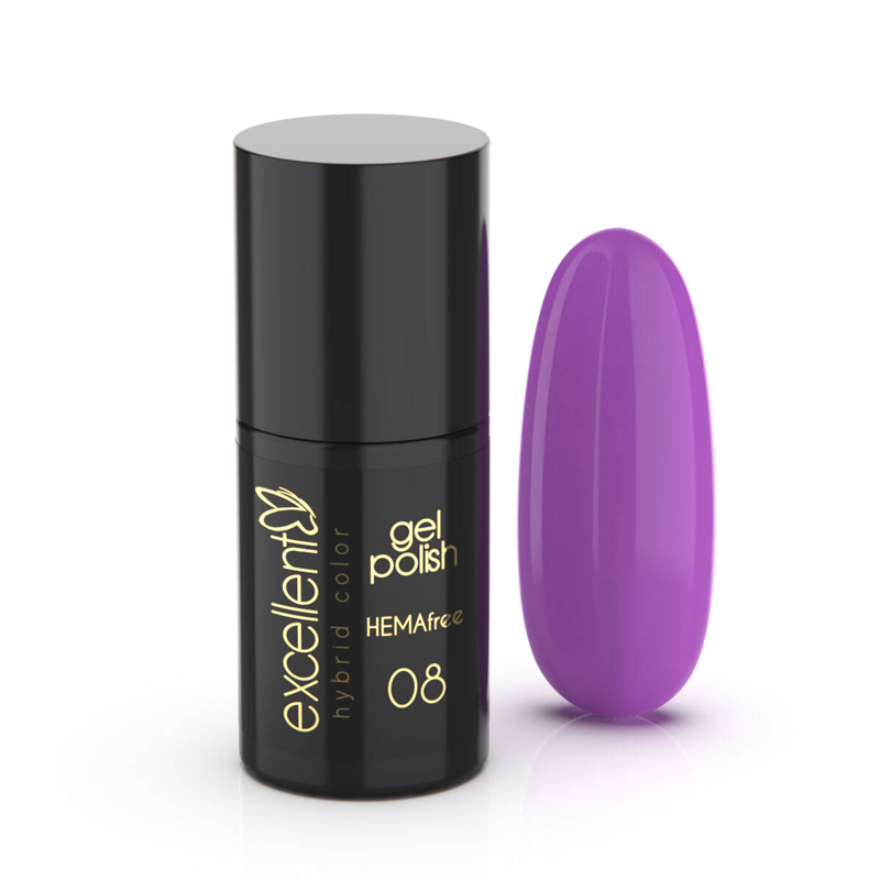 Gel lak 08 – fialový 5ml