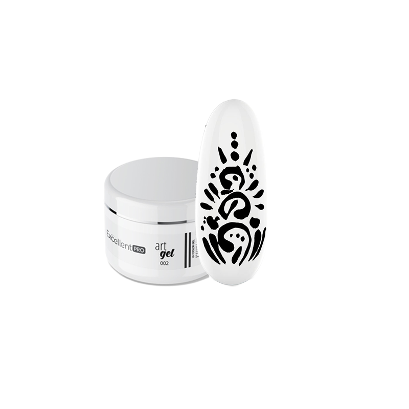 ART GEL MASTER EDITION 002, BLACK - 5ml
