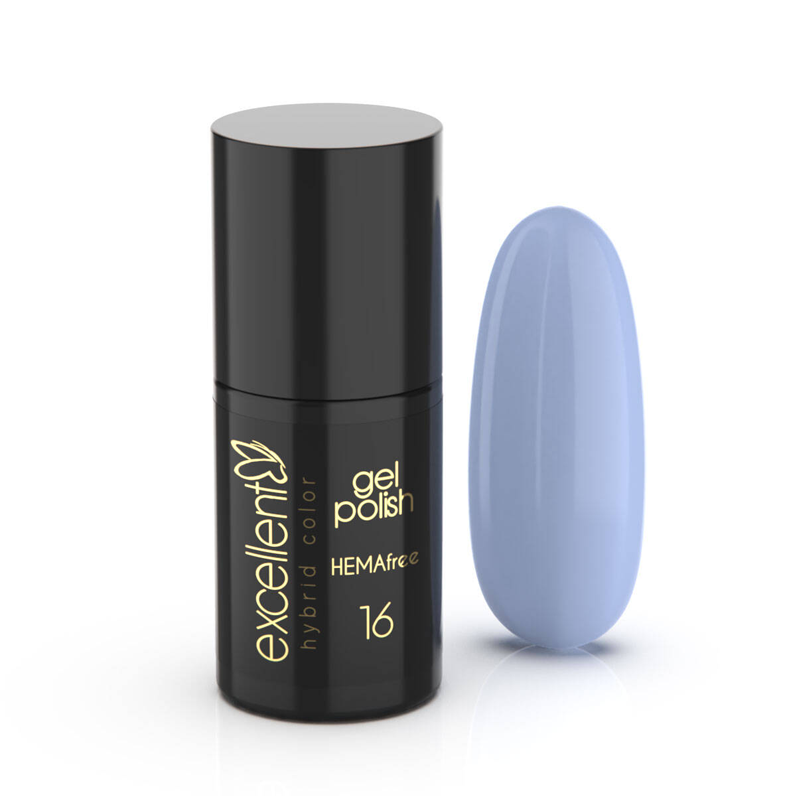 Gel lak 16 – světle pastelově modrý 5ml