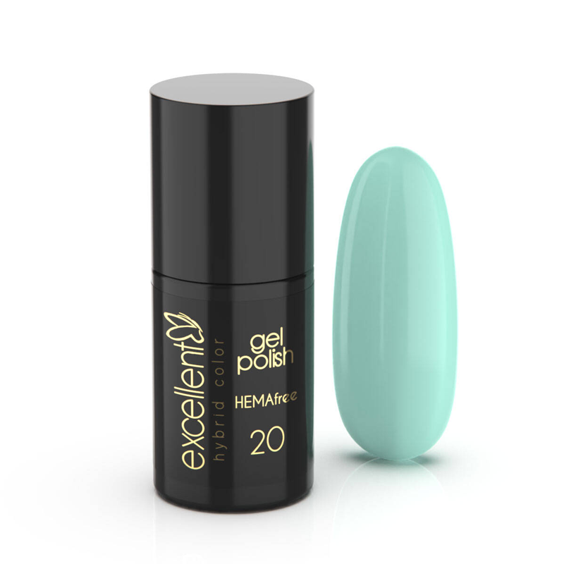Gel lak 20 – světle zelený 5ml