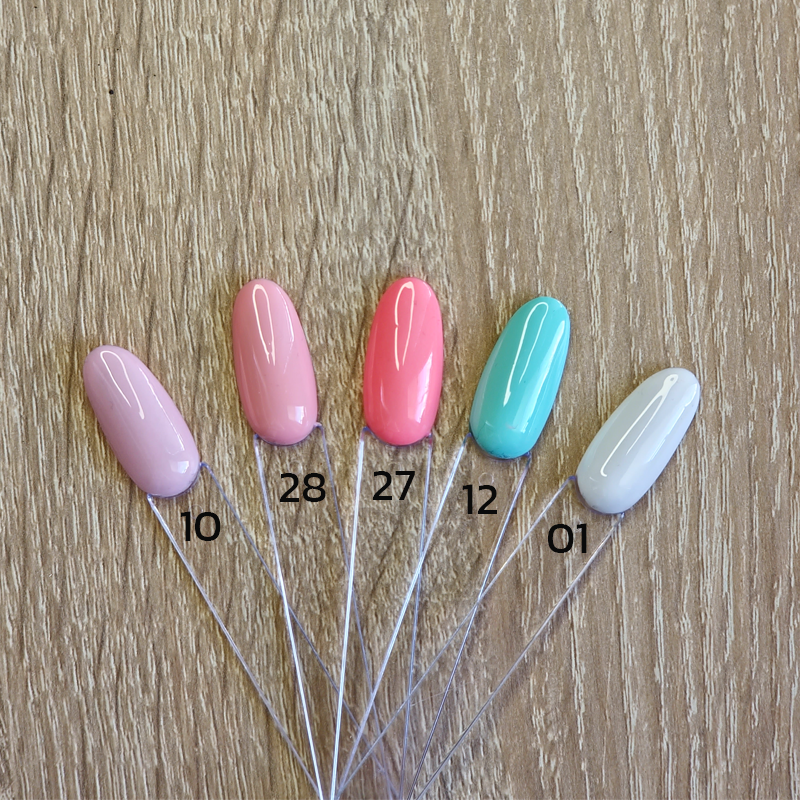 Gel lak One Coat 01 – bílý 7g