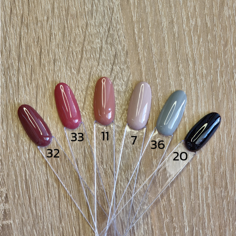 Gel lak One Coat 11 – čokoládový 11g