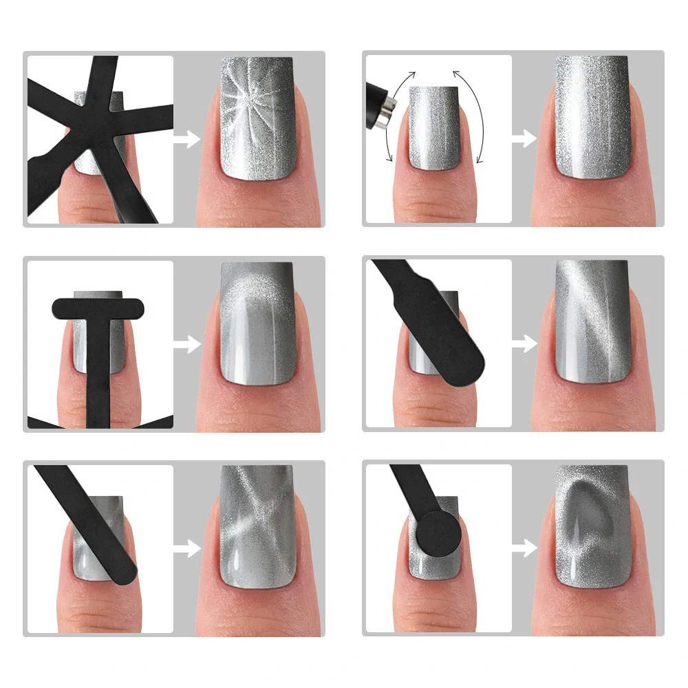 Gel lak Cat Eye Crystal Water 264 – růžový 8g