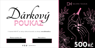 ELEKTRONICKÝ POUKAZ NA NÁKUP ZBOŽÍ 500 Kč