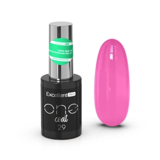 Gel lak One Coat 29 – sytě růžový 11g