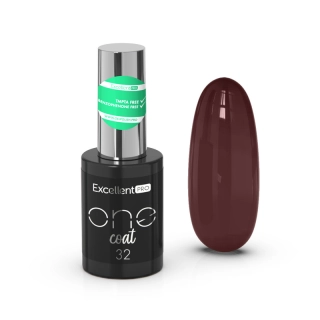 Gel lak One Coat 32 – bordó 11g