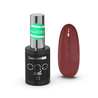 Gel lak One Coat 33 – hnědo fialový 11g