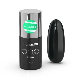 Gel lak One Coat 20 – černý 7g