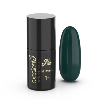 Gel lak 14 – tmavě zelený 5ml