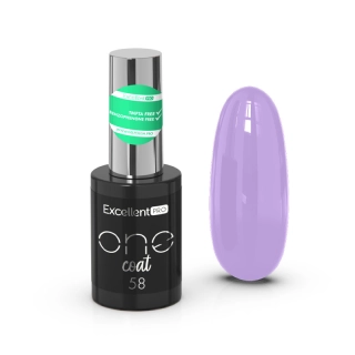 Gel lak One Coat 58 – fialový 11g