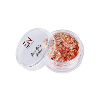 ROSE GOLD FLAKES - RŮŽOVĚ ZLATÁ FÓLIE