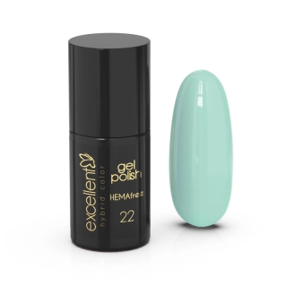Gel lak 22 – světle pastelově zelený 5ml