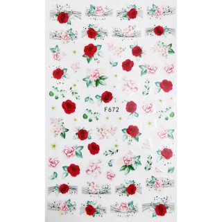 NÁLEPKY NA NEHTY - F672