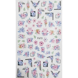 NÁLEPKY NA NEHTY - F673