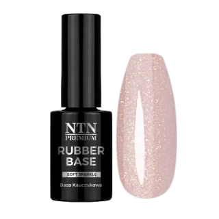 Rubber Báze Soft Sparkle 7g – podkladová báze s jemným třpytem