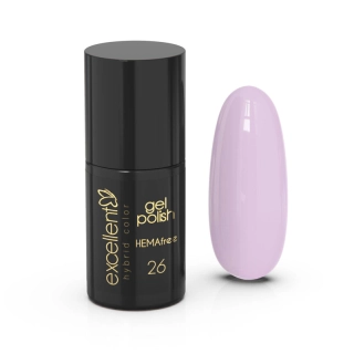 Gel lak 26 – světle fialkový 5ml