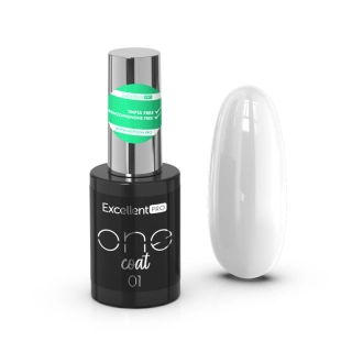 Gel lak One Coat 01 – bílý 11g
